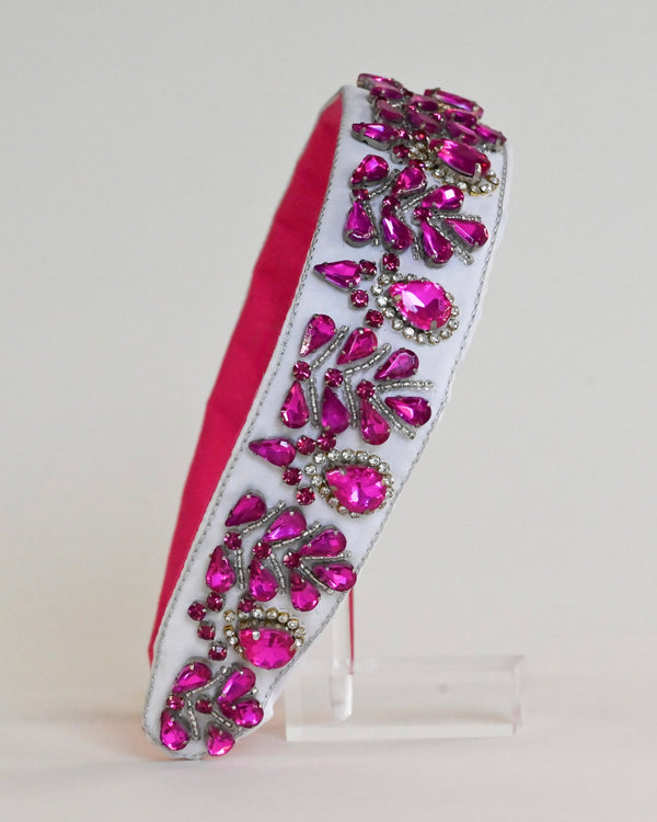 Pink Gemini Headband