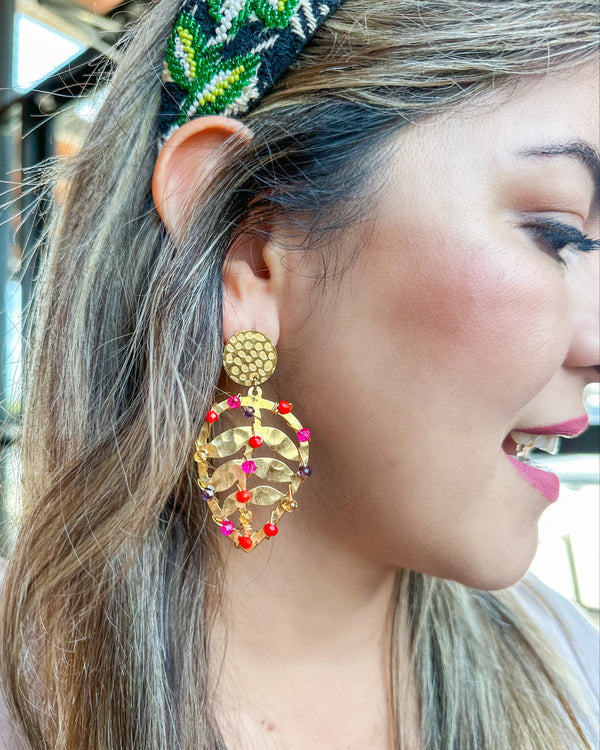 Golden Leaves Earrings