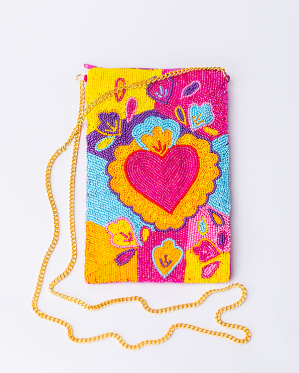 Corazoncito Mobile Pouch Crossbody Bag