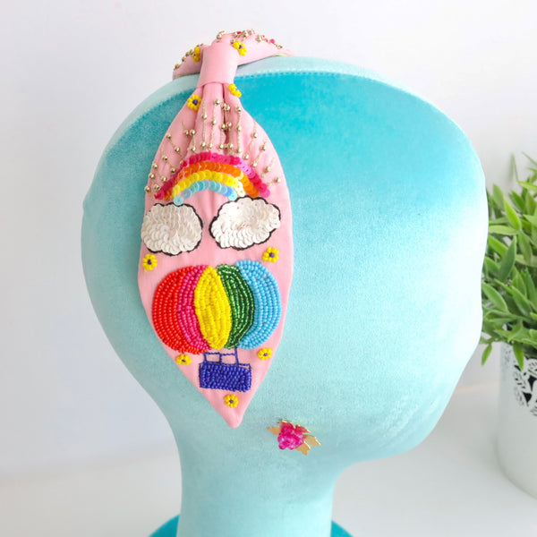 Rainbow Pink Adjustable Headband