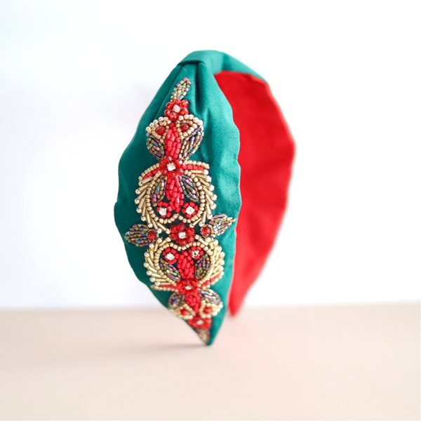 Queen Green Adjustable Headband