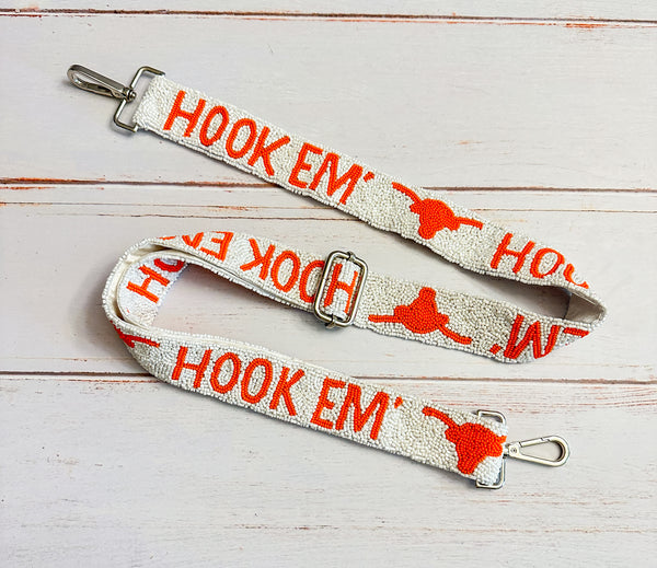Hook ‘Em Adjustable Beaded Strap