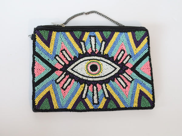 The Eye Canvas Pouch Bag
