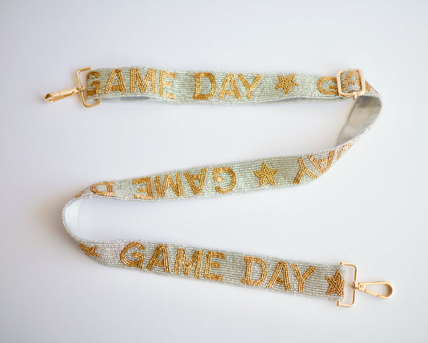 Game Day Adjustable Beaded Strap