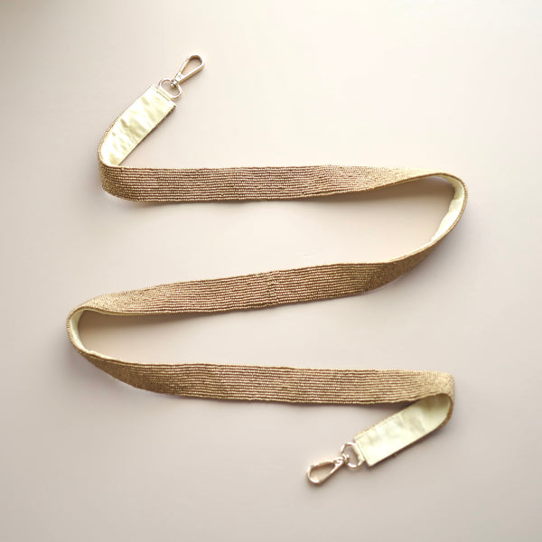 Gold Beaded Strap