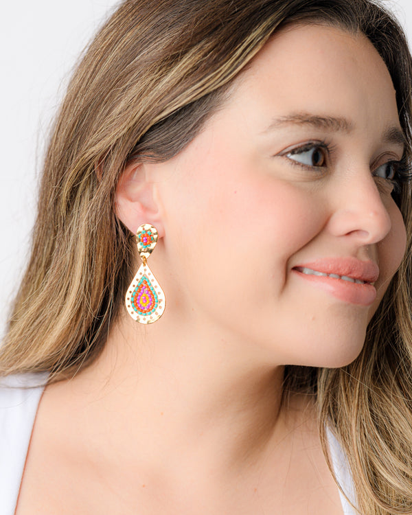 Gotitas Pink Earrings