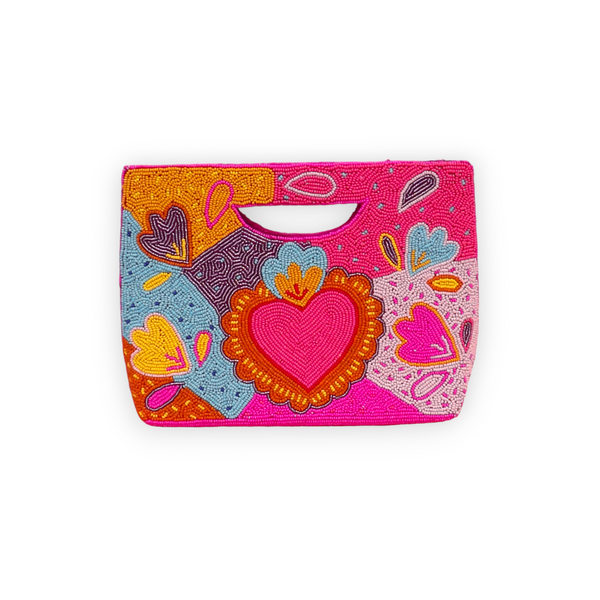 Corazón Vibrante Basket Crossbody Bag